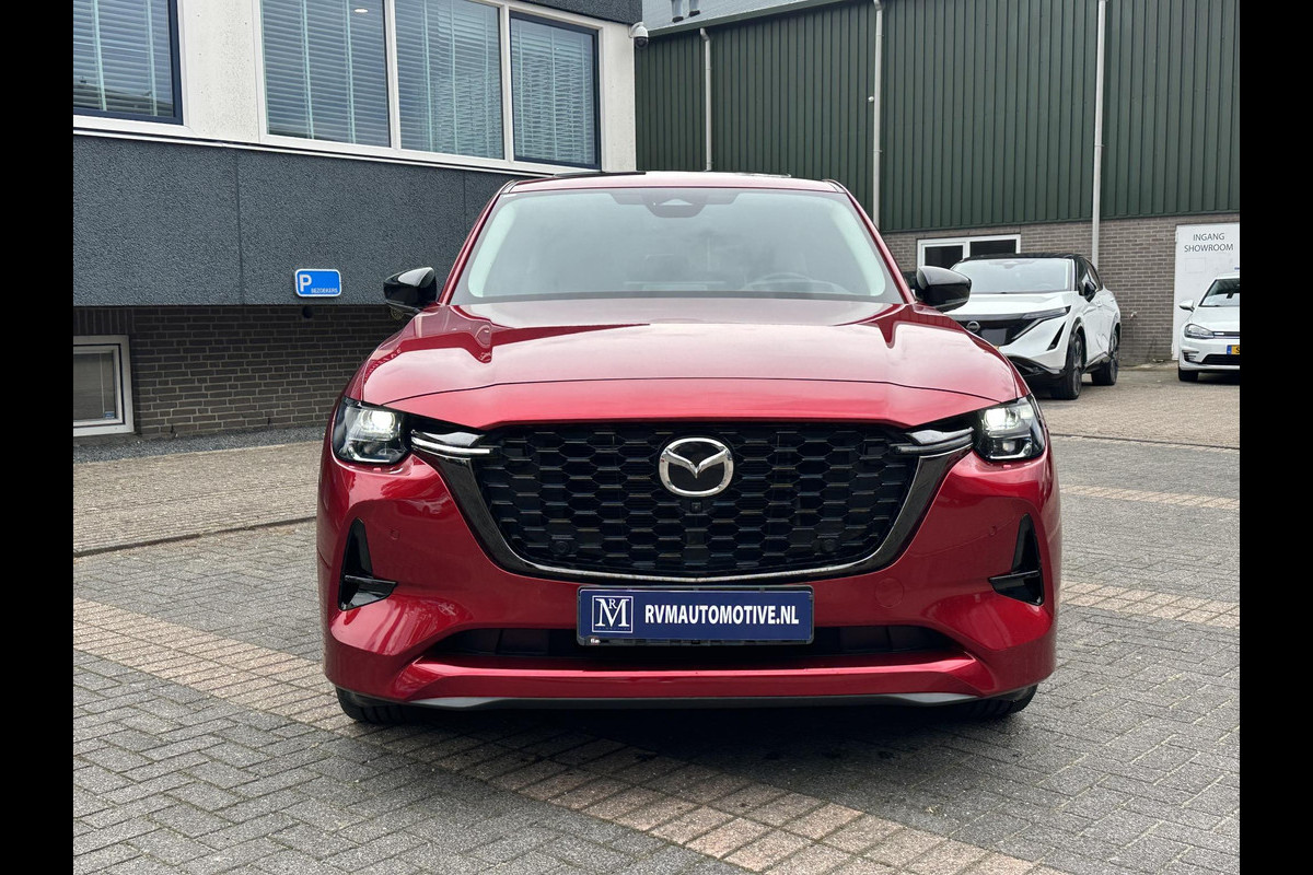 Mazda CX-60 2.5 e-SkyActiv PHEV Homura VAN: 39.900,- VOOR: 37.440,- UW WKVOORDEEL: 2.460,- | Bomvol! | PANO | STOELVERWARMING + VERKOELING | ACHTERBANK VERWARMING | STUURWIEL VERWAMRD | MEM SEATS | ADAP. CRUISE | 12 MND BOVAG GARANTIE |