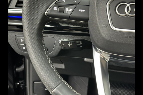 Audi Q5 Sportback 300pk TFSI e S-Line Competition | #RS-Leder | Luchtvering | 360 Camera | Panorama | B&O | ACC | SQ5 Diffuser | Sfeerverlichting | Trekhaak | Stoelverwarming V+A | LED-Matrix | Keyless-Entry | Memory | Zonwering | Standkachel | Stuurverwarming | 21 inch | Black-Optic | Carplay |