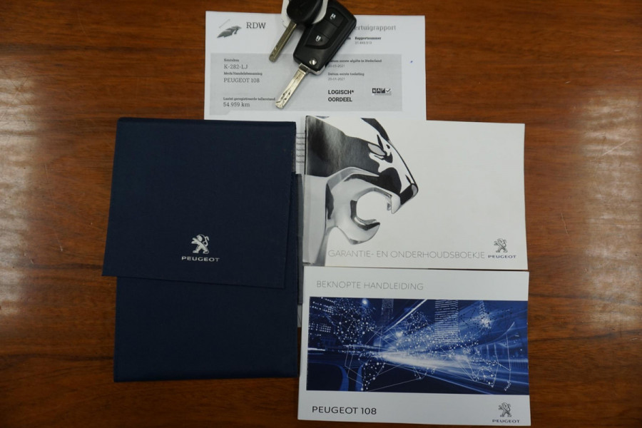 Peugeot 108 1.0 e-VTi Active/Airco/DAB/1e Eigenaar/ Rijklaarprijs incl.garantie.