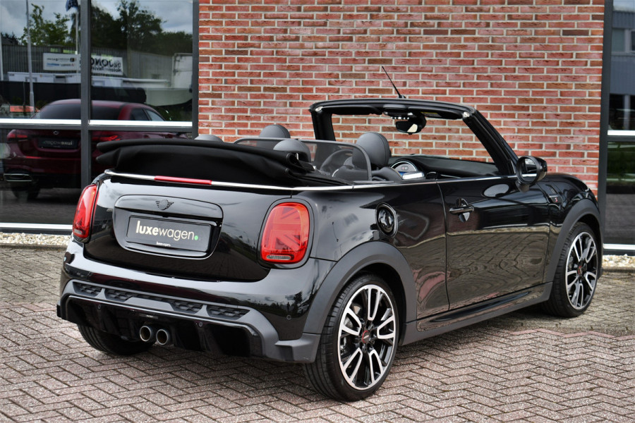 MINI Cabrio 2.0 Cooper S JCW ACC HUD H/K Carplay Camera Black-pack DDC