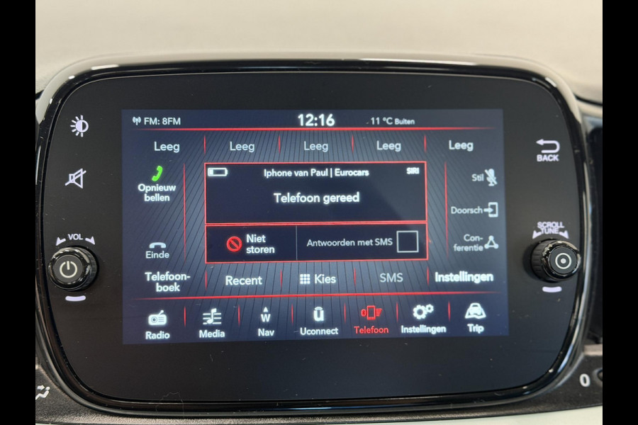 Fiat 500 1.0 Hybrid Dolcevita Panoramadak Navigatie Carplay Airco Cruise Control PDC Achter Lichtmetalen velgen