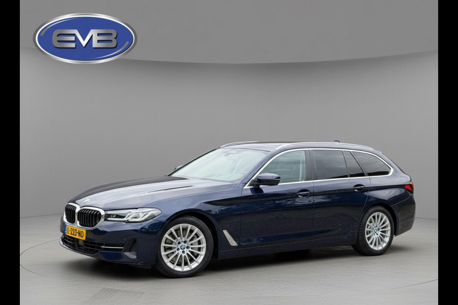 BMW 5 Serie Touring 530e Business Edition Plus, panoramadak, electr trekhaak, laser led , camera, 1 e eigenaar, NL auto met nap