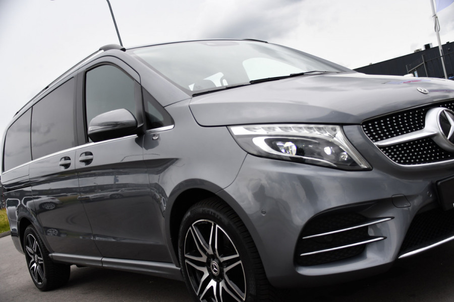 Mercedes-Benz V-Klasse 300d L2 DC AMG Edition Adaptieve Cruise, 360 Camera, Carplay, Stoelverwarming/verkoeling, 240pk, LED, Leder, Automaat, Uniek!