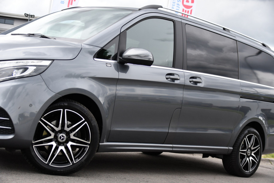 Mercedes-Benz V-Klasse 300d L2 DC AMG Edition Adaptieve Cruise, 360 Camera, Carplay, Stoelverwarming/verkoeling, 240pk, LED, Leder, Automaat, Uniek!