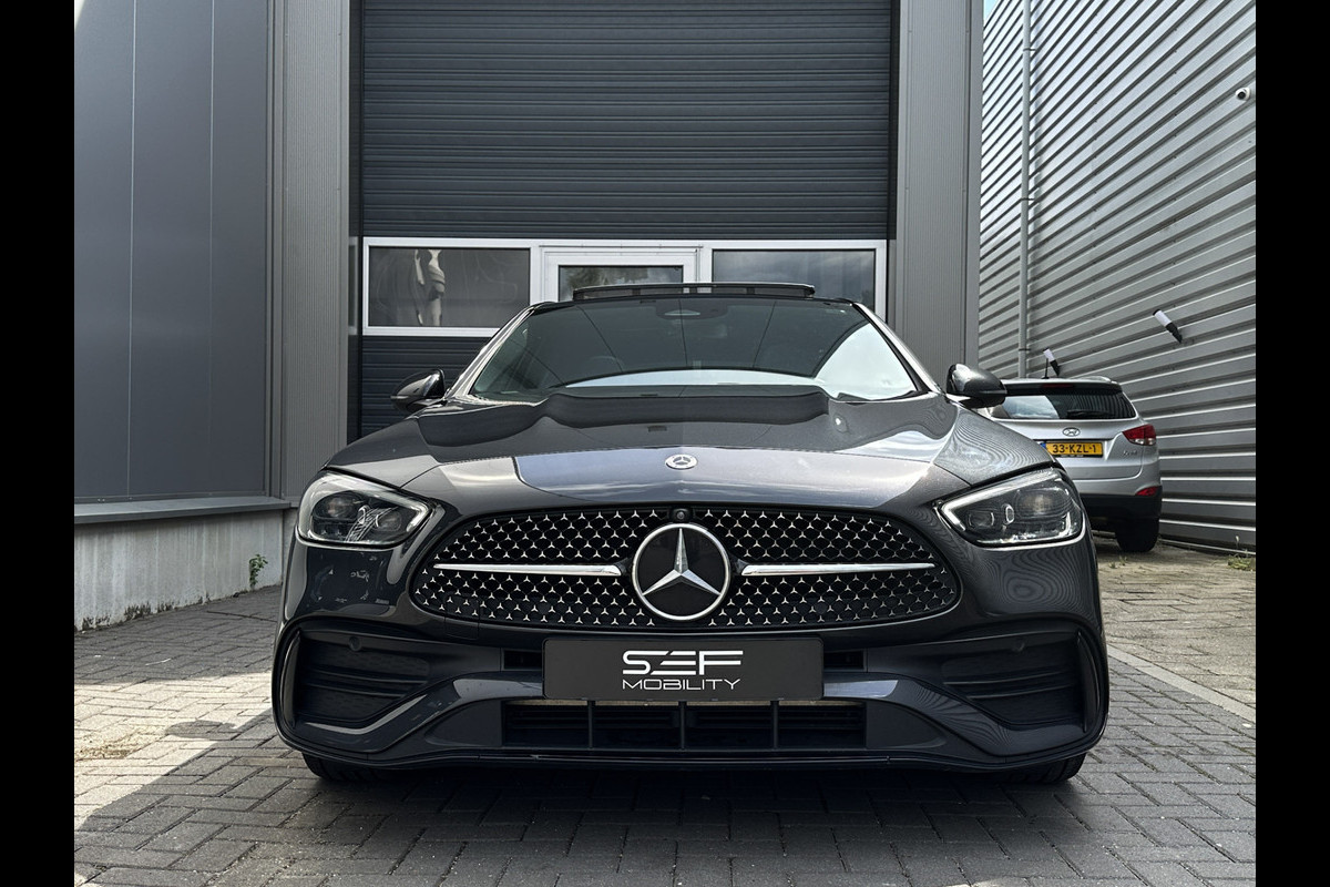 Mercedes-Benz C-Klasse 300 e AMG Line Pano | Memory | Headup | 360 | 12 maanden garantie