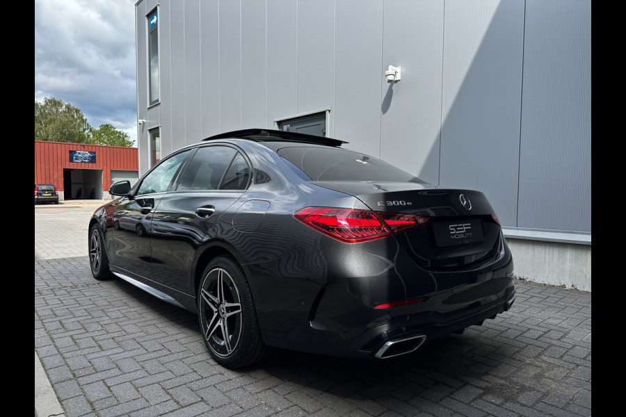 Mercedes-Benz C-Klasse 300 e AMG Line Pano | Memory | Headup | 360 | 12 maanden garantie