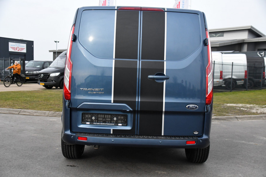 Ford Transit Custom 320 2.0 TDCI L1H1 Sport DC Camera, Cruise, Carplay, 170pk, 2 x Schuifdeur, Automaat, LED, Leder, Stoelverwarming, Uniek!