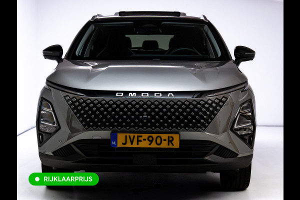Omoda 5 1.6 T-GDi SHS-H Premium | afn. Trekhaak | Panodak | 360 Camera | Sony Audio |Leer | Stoel/stuur verwarming & Koeling 7 jaar / 150000 km garantie, app. connect, draadloze telefoonlader, Elec. verstelbare stoelen