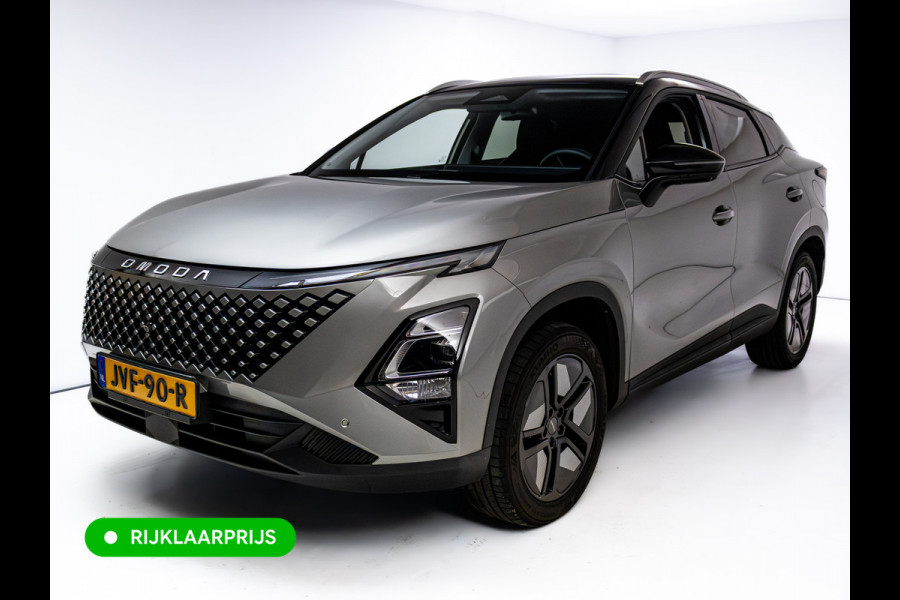 Omoda 5 1.6 T-GDi SHS-H Premium | afn. Trekhaak | Panodak | 360 Camera | Sony Audio |Leer | Stoel/stuur verwarming & Koeling 7 jaar / 150000 km garantie, app. connect, draadloze telefoonlader, Elec. verstelbare stoelen
