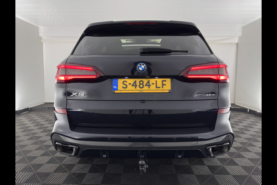 BMW X5 xDrive45e M-Sportpack High Executive (Plug-In) {SoH-91%} (INCL-BTW) *PANO | LEATHER | LASER-LED | HARMAN/KARDON | MEMORY-PACK | TOPVIEW | ADAPTIVE-CRUISE | BLINDSPOT | DIGI-COCKPIT | PRIVACY-GLASS | SHIFTPADDLES | HEAD-UP | TOWBAR | 22''A