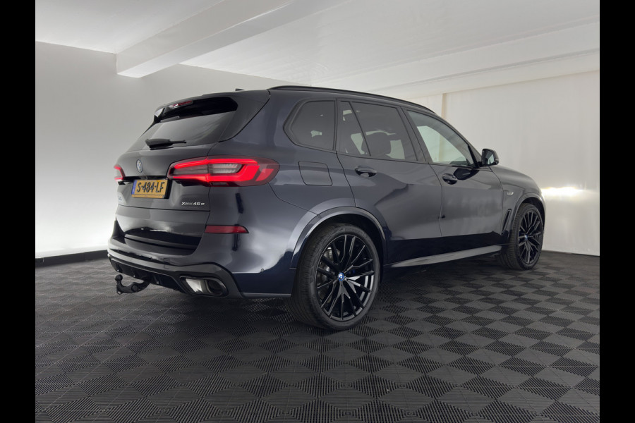 BMW X5 xDrive45e M-Sportpack High Executive (Plug-In) {SoH-91%} (INCL-BTW) *PANO | LEATHER | LASER-LED | HARMAN/KARDON | MEMORY-PACK | TOPVIEW | ADAPTIVE-CRUISE | BLINDSPOT | DIGI-COCKPIT | PRIVACY-GLASS | SHIFTPADDLES | HEAD-UP | TOWBAR | 22''A