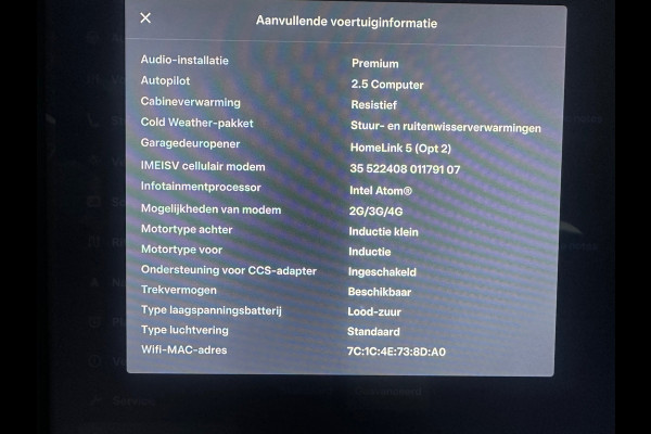 Tesla Model X 100D 6p. SOH 88%