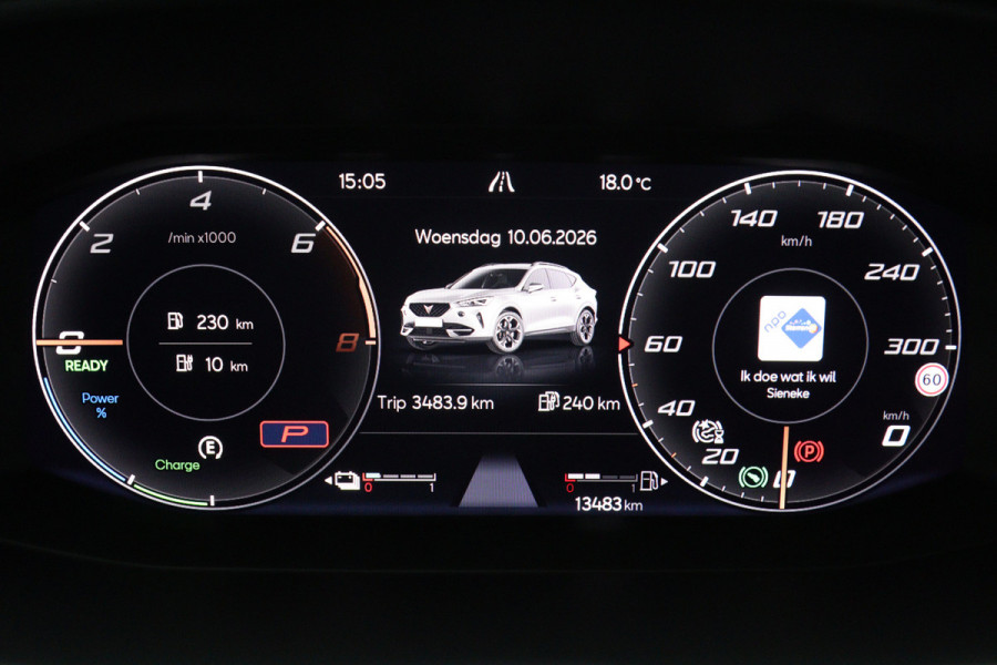 CUPRA Formentor 1.4 e-Hybrid VZ 245 PK Performance PHEV, Trekhaak, Keyless, 360 Camera, Memory, Winterpakket
