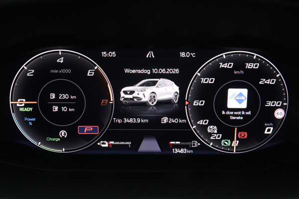 CUPRA Formentor 1.4 e-Hybrid VZ 245 PK Performance PHEV, Trekhaak, Keyless, 360 Camera, Memory, Winterpakket