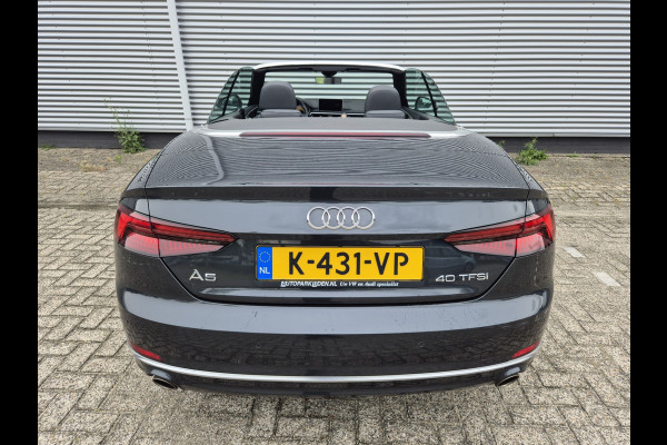 Audi A5 Cabriolet 40 TFSI Design Pro Line Plus,Vitueel/Navigatie,Leder,elec.en verwarmde stoelen,Parksensoren,Cruisecontrol