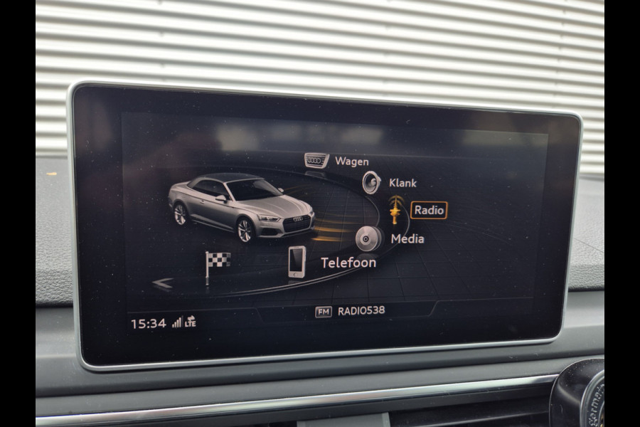 Audi A5 Cabriolet 40 TFSI Design Pro Line Plus,Vitueel/Navigatie,Leder,elec.en verwarmde stoelen,Parksensoren,Cruisecontrol