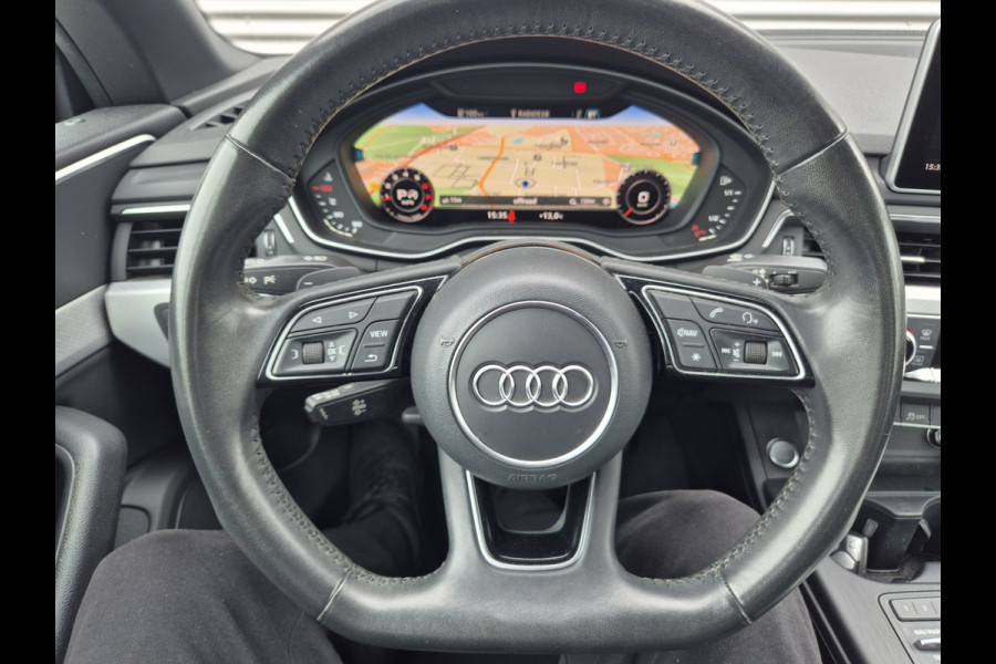 Audi A5 Cabriolet 40 TFSI Design Pro Line Plus,Vitueel/Navigatie,Leder,elec.en verwarmde stoelen,Parksensoren,Cruisecontrol