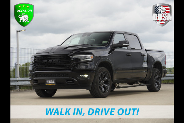 Dodge Ram 1500 | Limited | 5.7 V8 | 4x4 | Crew Cab | Leder | Panorama | Cover | LPG | Multi Tailgate Nieuw binnen!