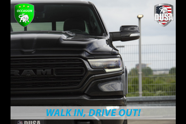 Dodge Ram 1500 | Limited | 5.7 V8 | 4x4 | Crew Cab | Leder | Panorama | Cover | LPG | Multi Tailgate Nieuw binnen!