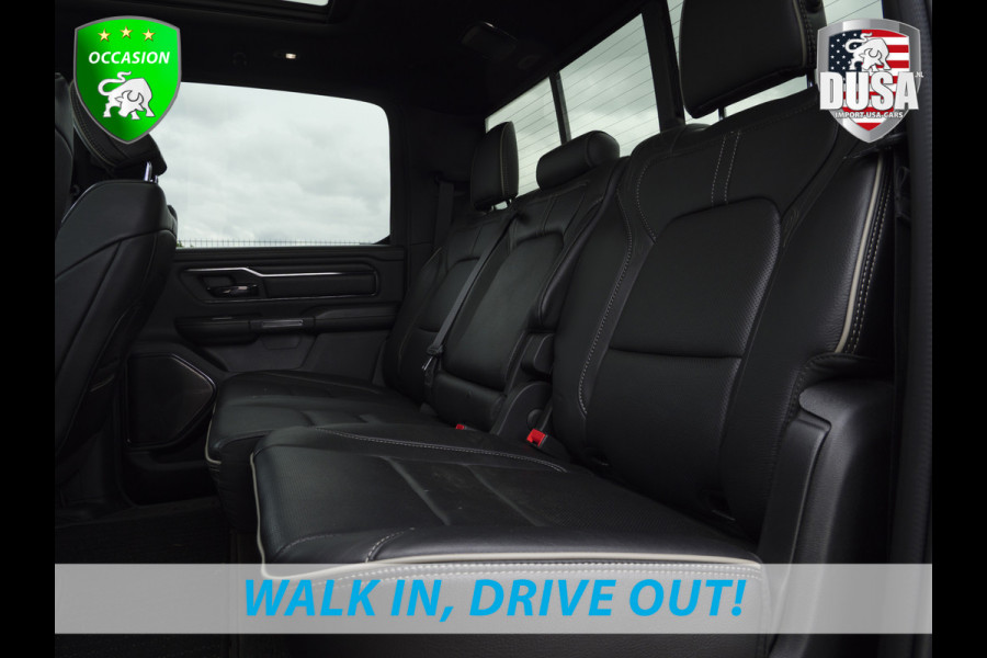 Dodge Ram 1500 | Limited | 5.7 V8 | 4x4 | Crew Cab | Leder | Panorama | Cover | LPG | Multi Tailgate Nieuw binnen!