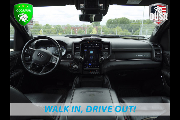 Dodge Ram 1500 | Limited | 5.7 V8 | 4x4 | Crew Cab | Leder | Panorama | Cover | LPG | Multi Tailgate Nieuw binnen!