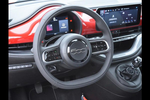Fiat 500 Hybrid Torino Launch Edition | Clima | Carplay | PDC | Priv Glass | Rosso Passione