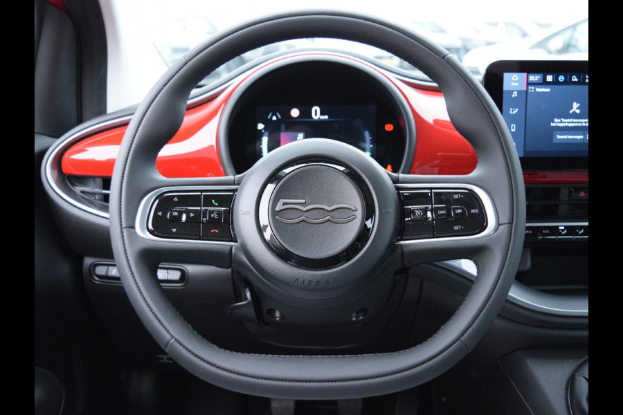 Fiat 500 Hybrid Torino Launch Edition | Clima | Carplay | PDC | Priv Glass | Rosso Passione