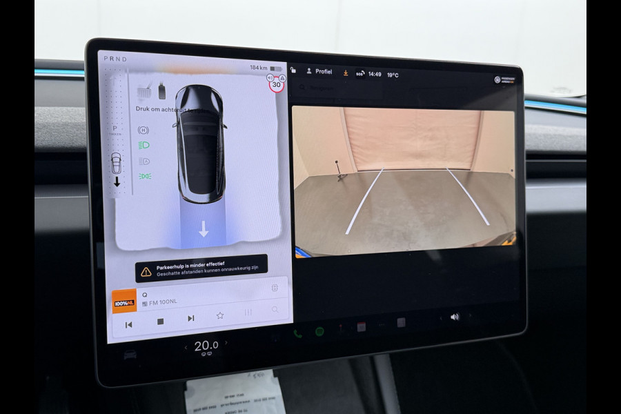 Tesla Model 3 RWD Highland NIEUW MODEL LFP SOH 94% Warmtepomp Entertainment Display Achter FSD 4 Computer AMD Ryzen™ Stoel+Achterbank+Stuurver Lmv Led Elek.Achterklep Draadloos Laden Wifi Dodehoek detector Keyless Fabrieksgarantie tot 17-1-2028/80.000km! Garantie op Accu en Motor tot 17-1-2032/160.000km