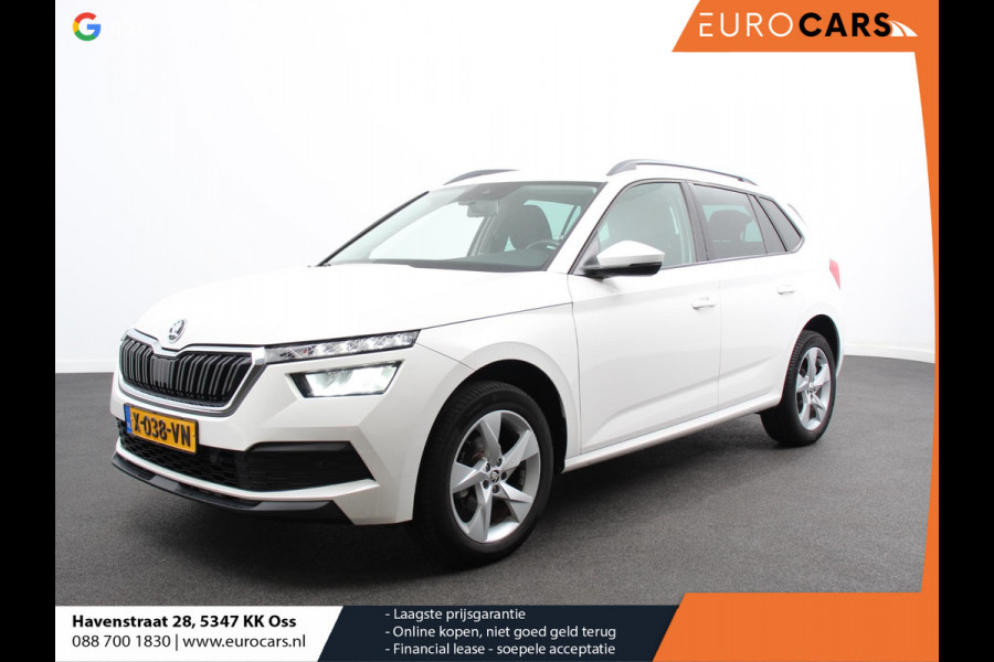 Škoda Kamiq 1.0 TSI Sport Business Climate control Cruise control Achteruitrijcamera Parkeersensoren Keyless Navigatie Apple Carplay/ Android auto Lichtmetalen velgen