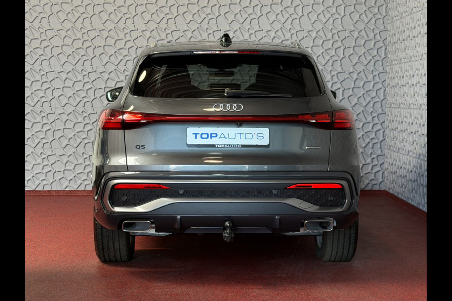 Audi Q5 2.0 TFSI E-HYBRID QUATTRO 300 PK S-EDITION PANO LEER 360CAM PAS.DISPLAY TREKHAAK MATRIXX LED ELEK.STOEL.
