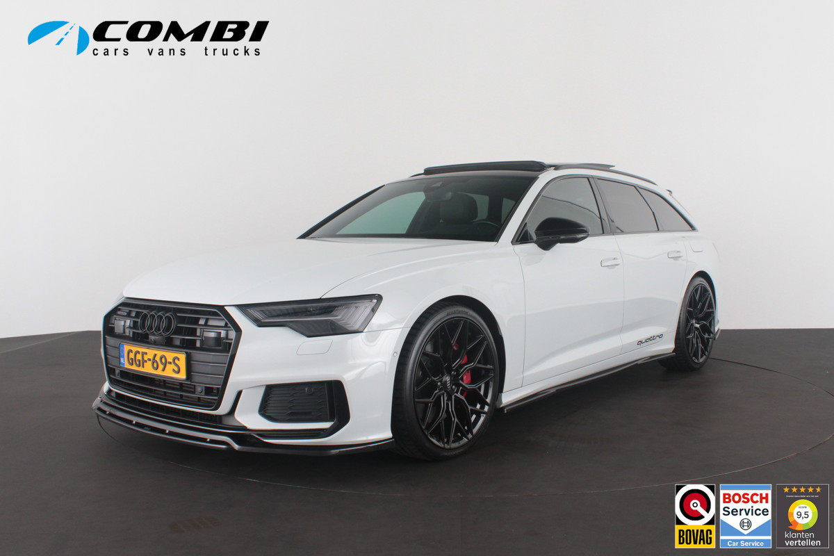 Audi A6 Avant 55 TFSI e quattro Competition S line Sport > 368pk/Pano/360/Head up/Trekhaak/21inch