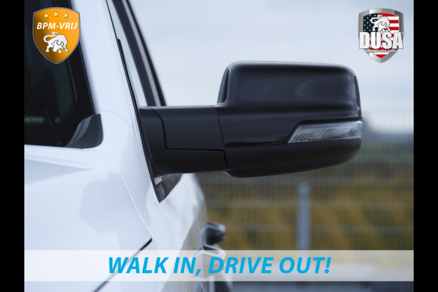 Dodge Ram 1500 | Limited | 5.7 V8 | HEMI | Night Edition | Panorama dak  | Luchtvering | BPM-VRIJ | Bright white Getoonde accessoires zijn verkrijgbaar tegen meerprijs