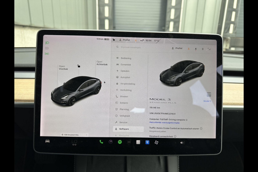 Tesla Model 3 Standard RWD Plus 60 kWh | SOH: 91,3% | Camera | Navi | Stoel Verwarming | Volledig Leder | Pano |