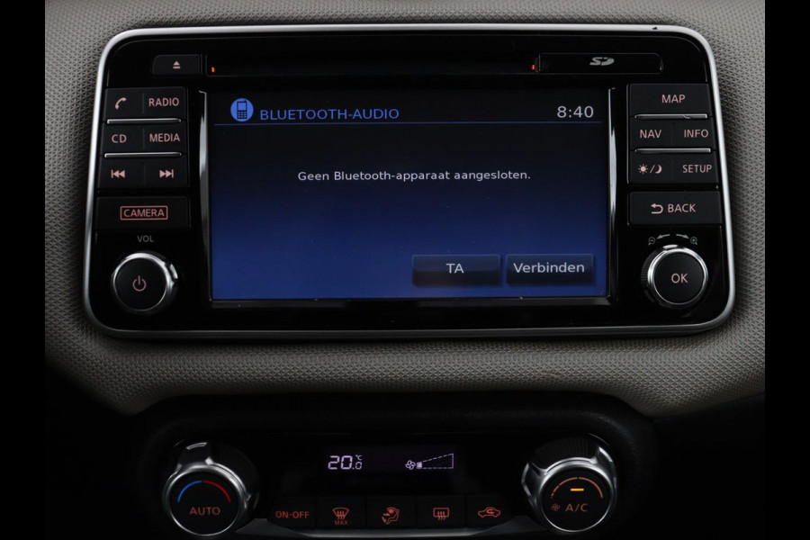 Nissan Micra 0.9 IG-T N-Connecta | Camera | Cruise control | Climate control | Parkeerhulp | Navigatie | Bluetooth | 16" velgen | Getint glas | Origineel NL
