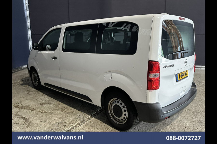 Opel Vivaro Combi 1.5 CDTI 120pk L2H1 Personenbus 9-Zits Euro6 Airco | Navigatie | Apple Carplay | Cruisecontrol Android Auto, Achterklep, Parkeersensoren
