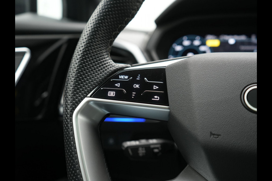 Audi Q4 e-tron 45 S Line 82 kWh 286pk Dealer O.H. | Trekhaak Af Fabriek | Panodak | Adaptive Cruise | Warmtepomp | Camera | Sonos Audio | Sportstoelen Verwarmd | Keyless | Blis | Apple Carplay | Navigatie | DAB |