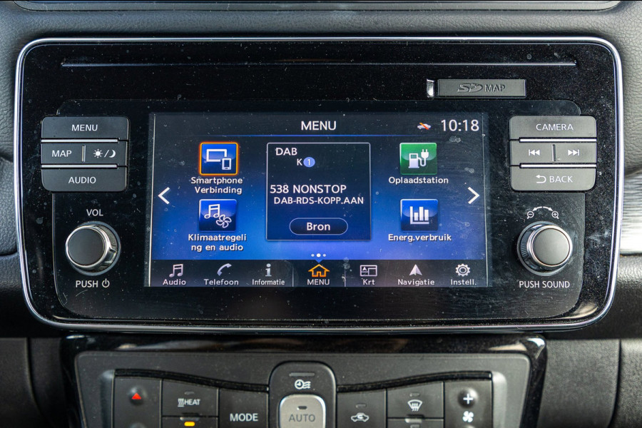 Nissan Leaf Tekna 40 kWh Soh 85% I Camera I Bose I Adaptive Cruise I Stoel & stuurverwarming I Android I Apple I Parkeersensoren