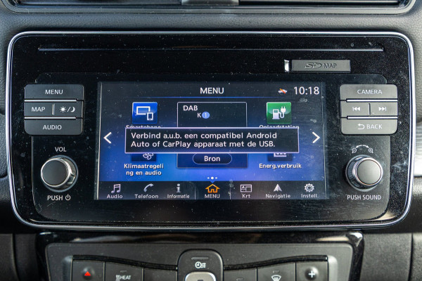 Nissan Leaf Tekna 40 kWh Soh 85% I Camera I Bose I Adaptive Cruise I Stoel & stuurverwarming I Android I Apple I Parkeersensoren