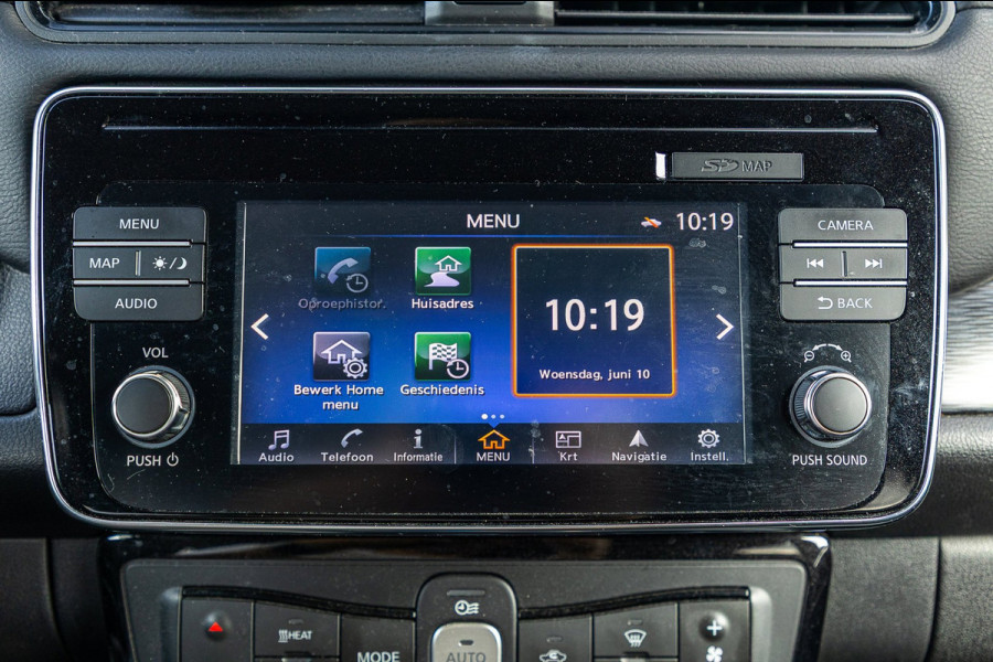 Nissan Leaf Tekna 40 kWh Soh 85% I Camera I Bose I Adaptive Cruise I Stoel & stuurverwarming I Android I Apple I Parkeersensoren