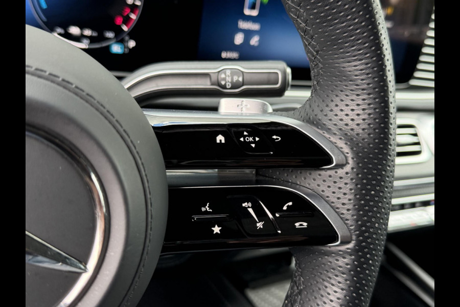 Mercedes-Benz GLE 400 e 4MATIC AMG Line Premium + 22"/Airmatic/Panoramadak/Burmester/Trekhaak/Leder + memory/Stuur + stoelverwarming v+a/Stoelkoeling/Head-up/Keyless/360 camera