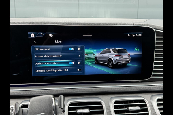 Mercedes-Benz GLE 400 e 4MATIC AMG Line Premium + 22"/Airmatic/Panoramadak/Burmester/Trekhaak/Leder + memory/Stuur + stoelverwarming v+a/Stoelkoeling/Head-up/Keyless/360 camera