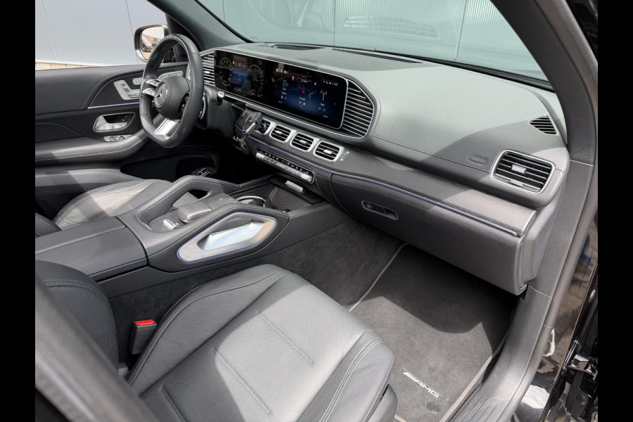 Mercedes-Benz GLE 400 e 4MATIC AMG Line Premium + 22"/Airmatic/Panoramadak/Burmester/Trekhaak/Leder + memory/Stuur + stoelverwarming v+a/Stoelkoeling/Head-up/Keyless/360 camera