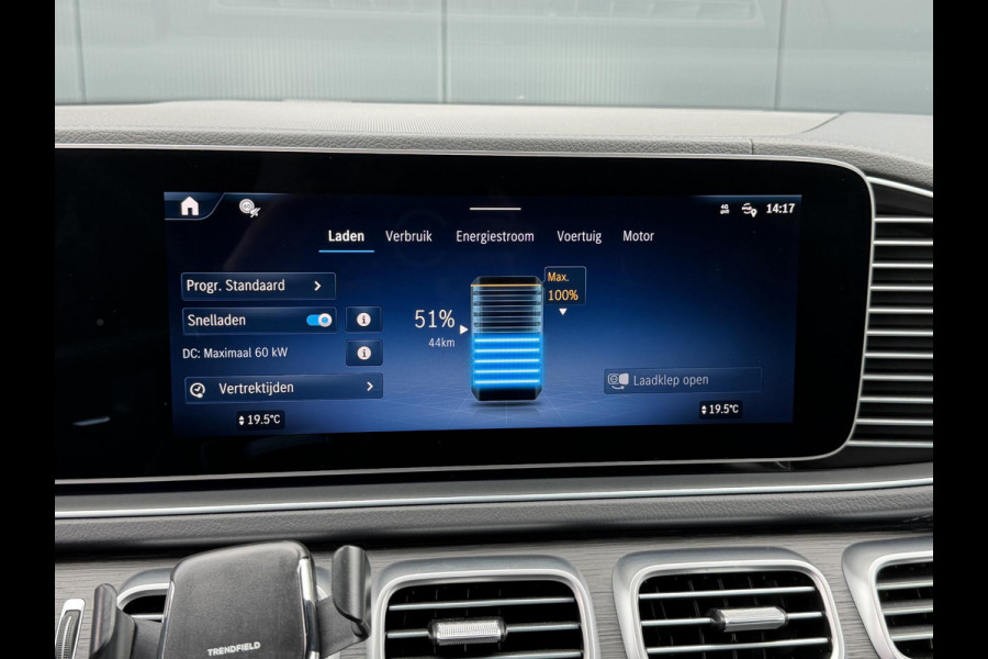 Mercedes-Benz GLE 400 e 4MATIC AMG Line Premium + 22"/Airmatic/Panoramadak/Burmester/Trekhaak/Leder + memory/Stuur + stoelverwarming v+a/Stoelkoeling/Head-up/Keyless/360 camera