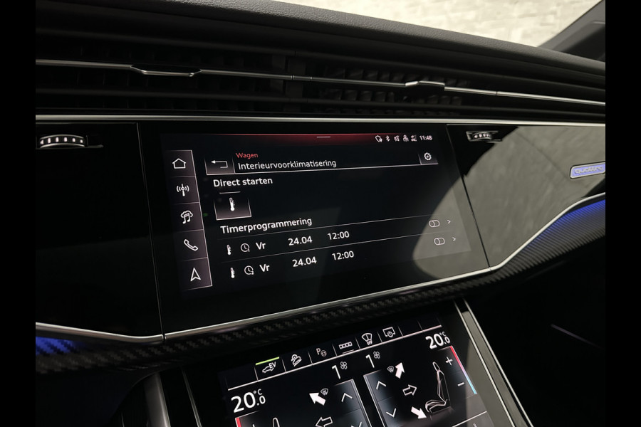 Audi Q7 60e 489pk S Competition RS-Seats | Carbon in/exterieur | B&O | Panorama | 360 Camera | Soft-Close | Head-Up | 88350,= ex btw  | ACC | Matrix-LED | Keyless-Entry |  Lane & Side assist | Stuurwielverwarming | Alarm | 22" Audi Sport | Leder op Dashboard | Rijklaarprijs en fabrieksgarantie.