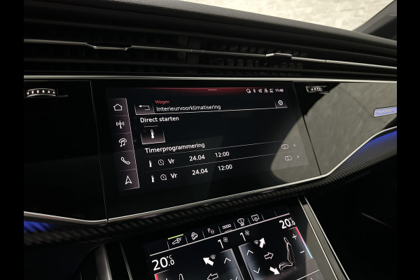 Audi Q7 60e 489pk S Competition RS-Seats | Carbon in/exterieur | B&O | Panorama | 360 Camera | Soft-Close | Head-Up | 88350,= ex btw  | ACC | Matrix-LED | Keyless-Entry |  Lane & Side assist | Stuurwielverwarming | Alarm | 22" Audi Sport | Leder op Dashboard | Rijklaarprijs en fabrieksgarantie.