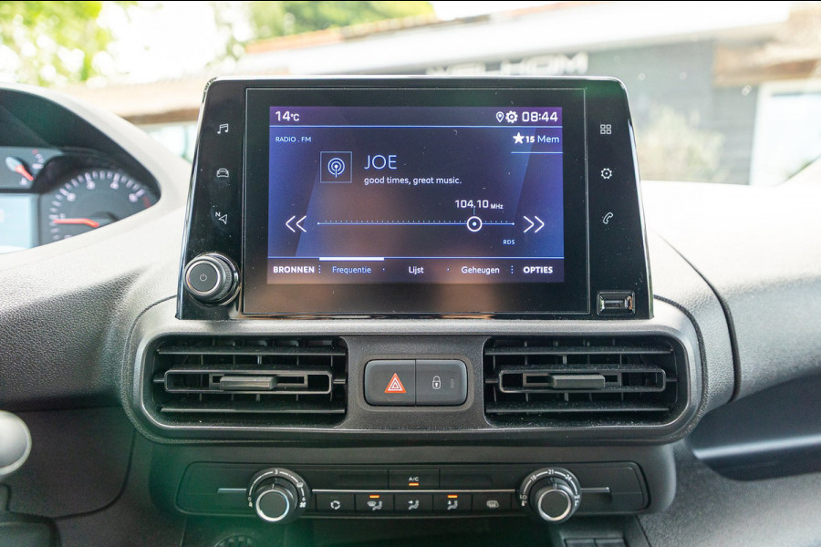 Peugeot Partner 1.5 BlueHDI Premium Kasteninrichting I Airco I Cruise I Apple I Android I Parkeersensoren