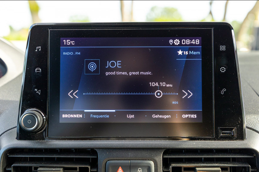 Peugeot Partner 1.5 BlueHDI Premium Kasteninrichting I Airco I Cruise I Apple I Android I Parkeersensoren