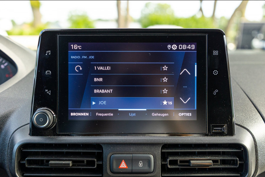 Peugeot Partner 1.5 BlueHDI Premium Kasteninrichting I Airco I Cruise I Apple I Android I Parkeersensoren
