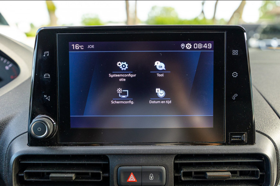 Peugeot Partner 1.5 BlueHDI Premium Kasteninrichting I Airco I Cruise I Apple I Android I Parkeersensoren