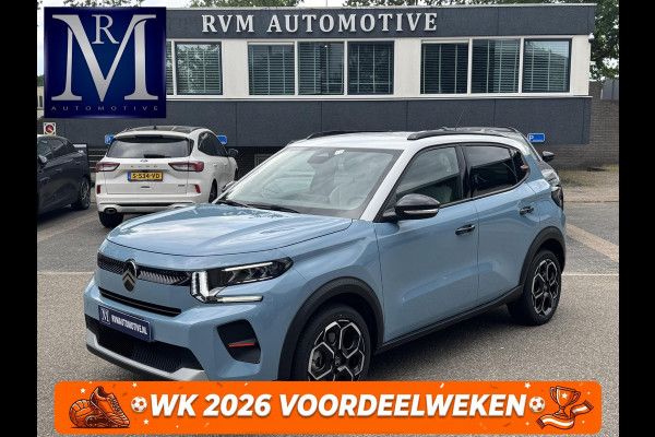 Citroën ë-C3 Max 113pk 44 kWh VAN: 24.900,- VOOR: 21.877,- UW WKVOORDEEL: 3.023,- | 4.500 KM!! UNIEKE KM STAND  | 3-FASE LADER | NAVIGATIE | CAMERA | FABRIEKSGARANTIE TOT 02-2027 | BTW VERREKENBAAR |